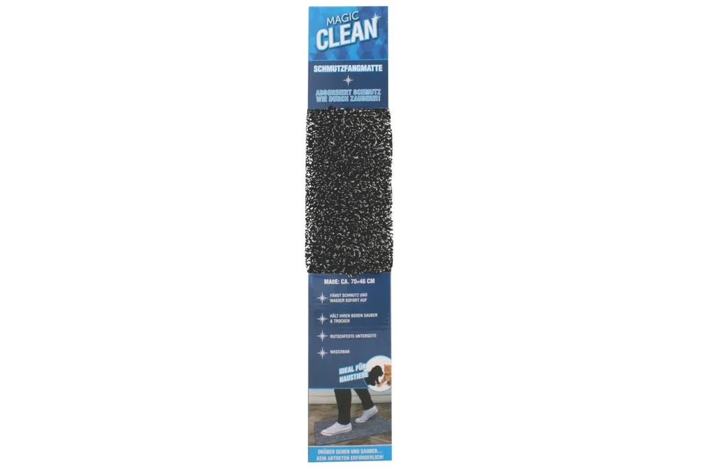 Magic Clean Schmutzfangmatte Fußmatte 70 Cm Schwarz-Weiss