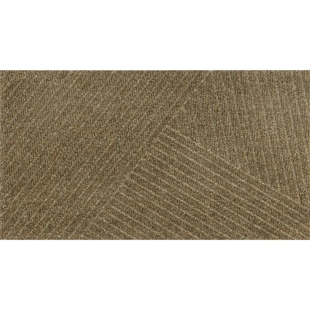 Wash+Dry Fußmatte Waschbar DUNE Stripes Taupe 45 X 75 Cm