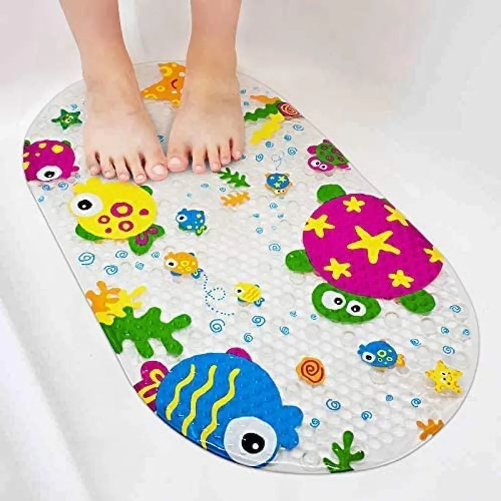 Badewannenmatte Baby Wanneneinlage Schönen Optik Anti-Rutsch Badematte Karikatur Entwurf Massage Dusche Badematte