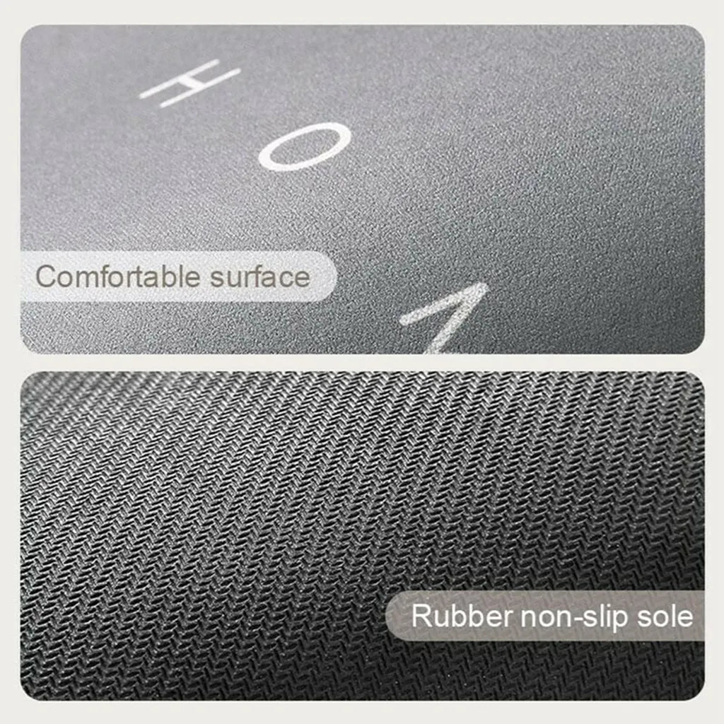 40*60cm Grau Oval Badematten Super Absorbierende Weicher Teppich Rutschfester Einfachheit Badezimmerteppich Bodenmatte
