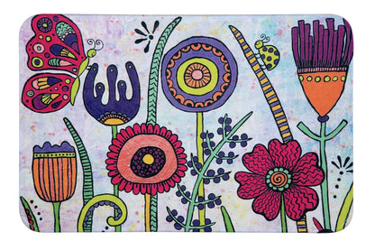 Wenko Badematte Rollin'Art Full Bloom