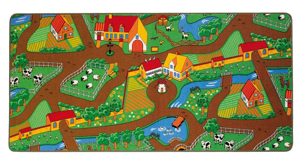  Paradiso Toys Spielmatte Duoplay 2-in-1 80 X 120 Cm