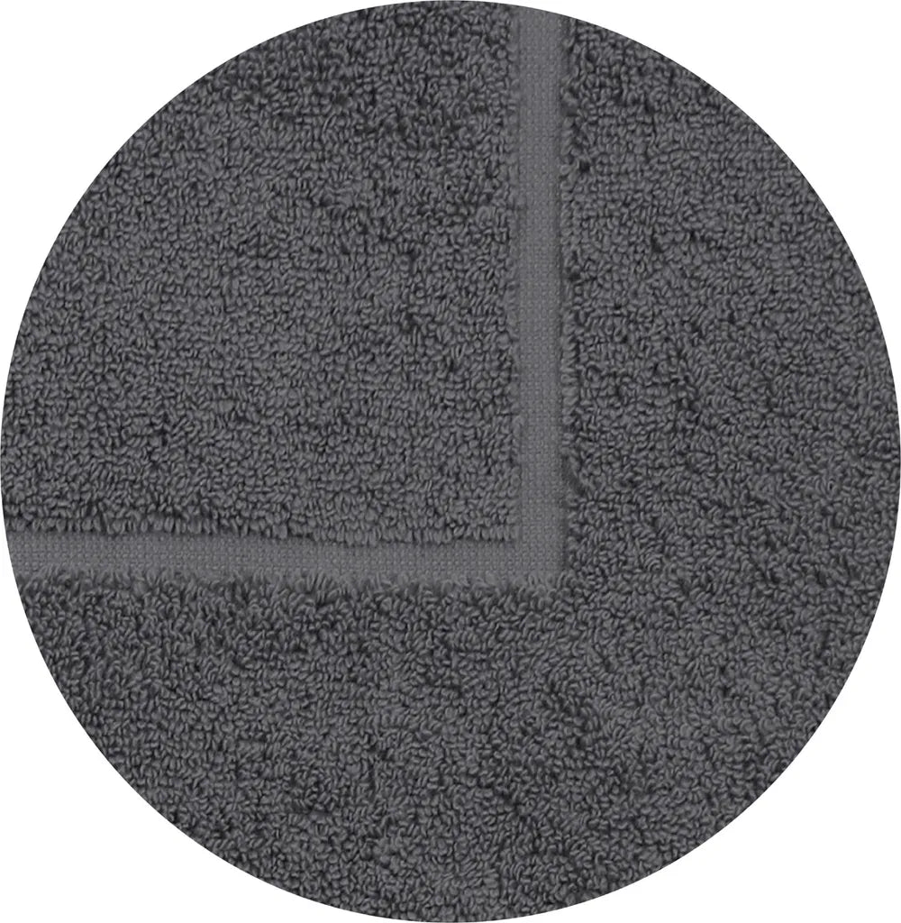  Betz Badvorleger Größe 50x70 Cm 100% Baumwolle Badematte Badteppich Duschvorlage 650 G/m² Farbe Anthraz