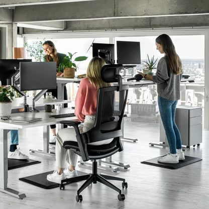  Ergotopia® Anti-Ermüdungsmatte Für Steharbeitsplätze, Ergonomische Arbeitsplatzmatte Für Gesundes & Schmerzfreies Stehen, Rutschfest & Langlebig, Ergonomische Schreibtisch Stehmatte