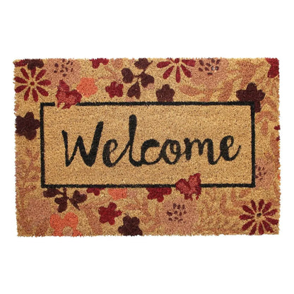  Kokosmatte 'Welcome', Dekorativer Blickfang, Kokosfasern, Teppich, Läufer