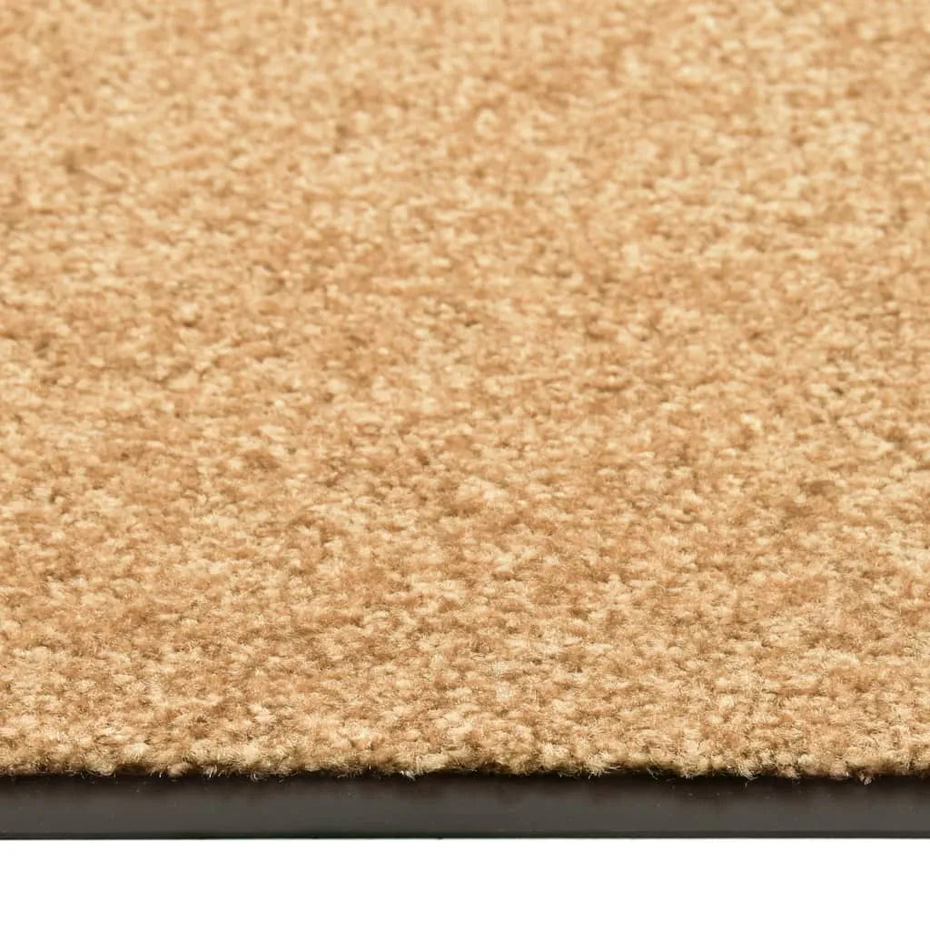  VidaXL Fußmatte Waschbar Creme 60x180 Cm