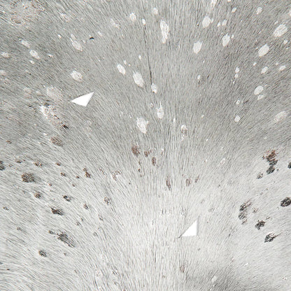  Kayoom - Leder Teppich Fly 110 Grau / Silber Grösse: 2,00qm - 2,60qm