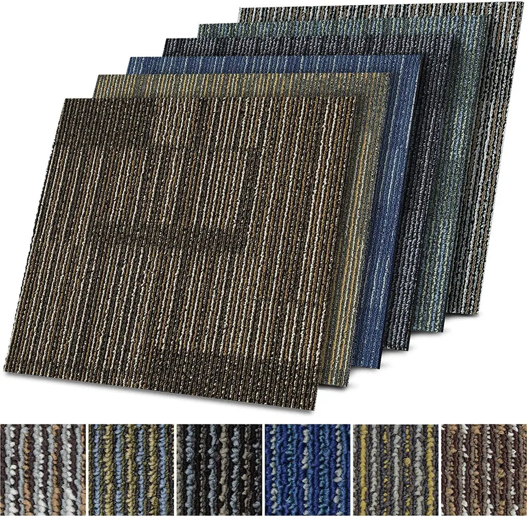  Teppichfliesen Linz Blau 05 50 X 50 Cm