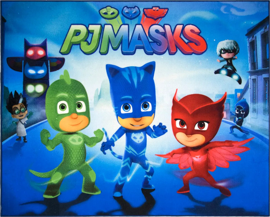  Carpet Studio Teppich Für Kinderzimmer 95x125cm, PJ MASKS 01 Deluxe