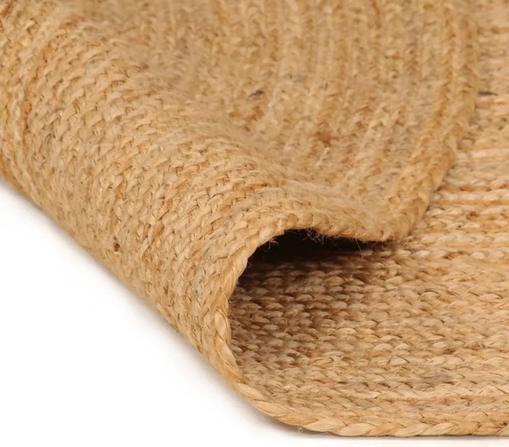  VidaXL Teppich Jute Geflochten 180 Cm Rund