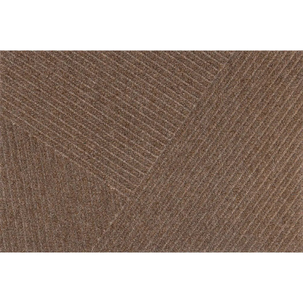  Wash+Dry Fußmatte Waschbar DUNE Stripes Taupe 60 X 90 Cm