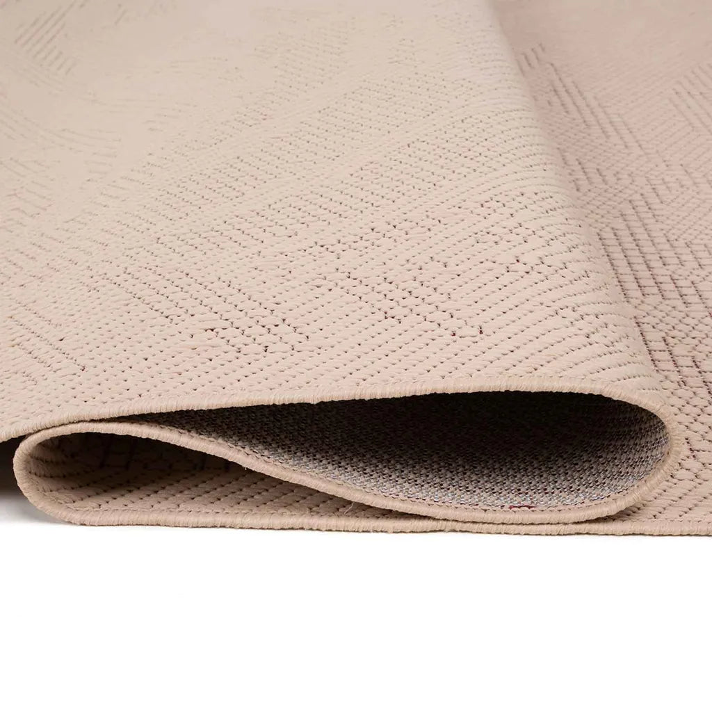  In- Und Outdoor Teppich Küchen, Terrassen & Balkon Teppich In Beige, Maße:120x160 Cm