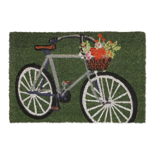  Relaxdays Kokos Fußmatte Fahrrad