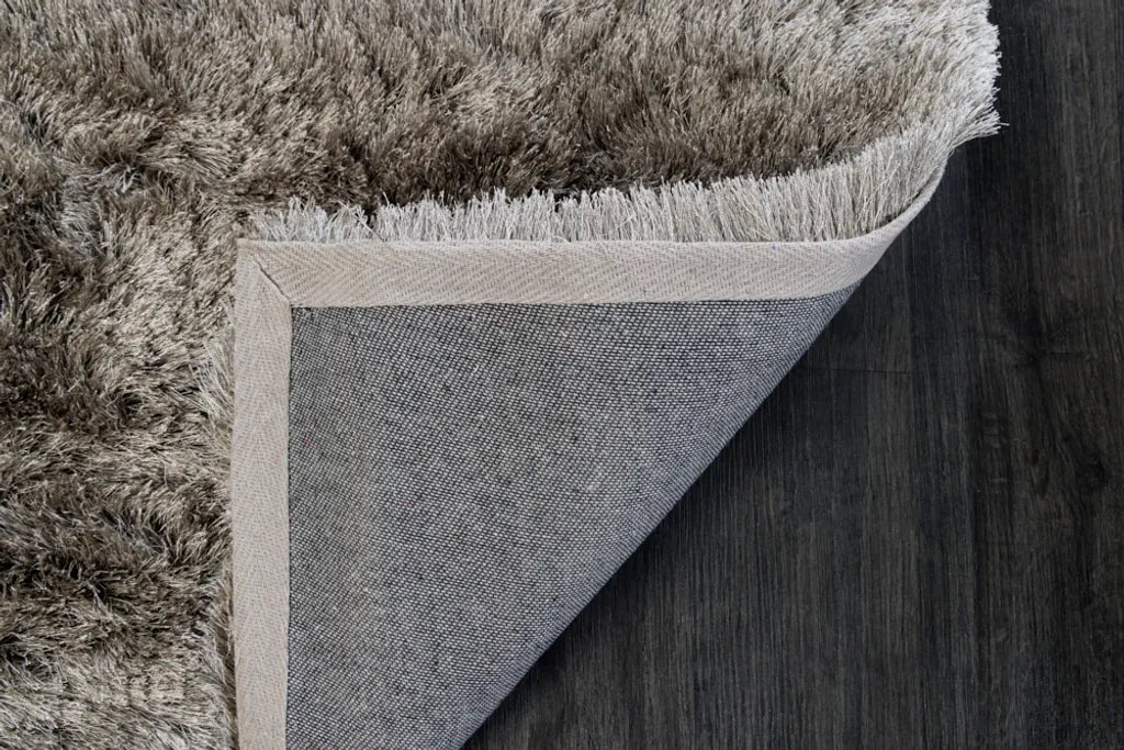  Hochflor Teppich CLOUD 9 250 X 350 Cm Beige Champagner