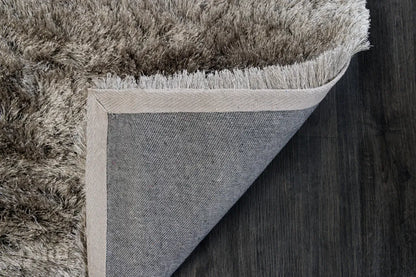  Hochflor Teppich CLOUD 9 250 X 350 Cm Beige Champagner