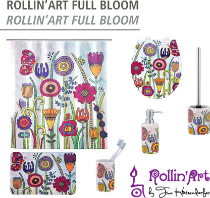 Wenko Badematte Rollin'Art Full Bloom