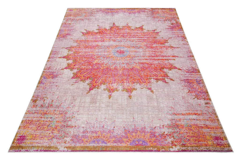  Wecon Home - Kurzflorteppich - Sunkissed - Bunt - 190x290 Cm