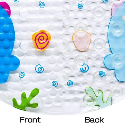  Badewannenmatte Baby Wanneneinlage Schönen Optik Anti-Rutsch Badematte Karikatur Entwurf Massage Dusche Badematte