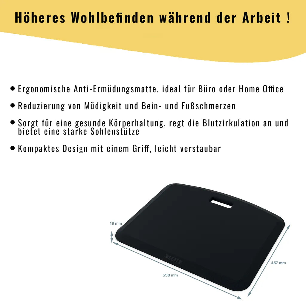  LEITZ Ergo Anti-Ermüdungsmatte Cosy Grau