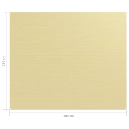  VidaXL Zeltteppich 250x300 Cm Beige