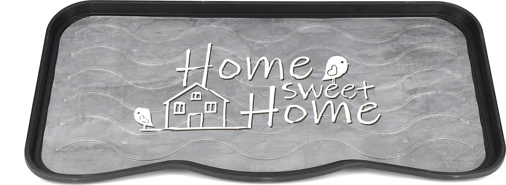  Deco Schuhablage Schuhabtropfschale Schuhtablett Schuhwanne Abtropfmatte Kunststoff 38 X 75 Cm SWEET HOME