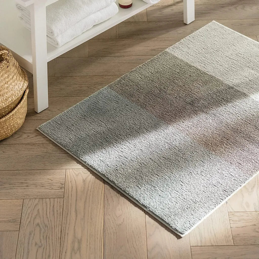  Badematte Horizont Silbergrau/Taupe/Grau 60 X 90 Cm