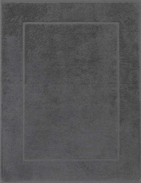  Betz Badvorleger Größe 50x70 Cm 100% Baumwolle Badematte Badteppich Duschvorlage 650 G/m² Farbe Anthraz