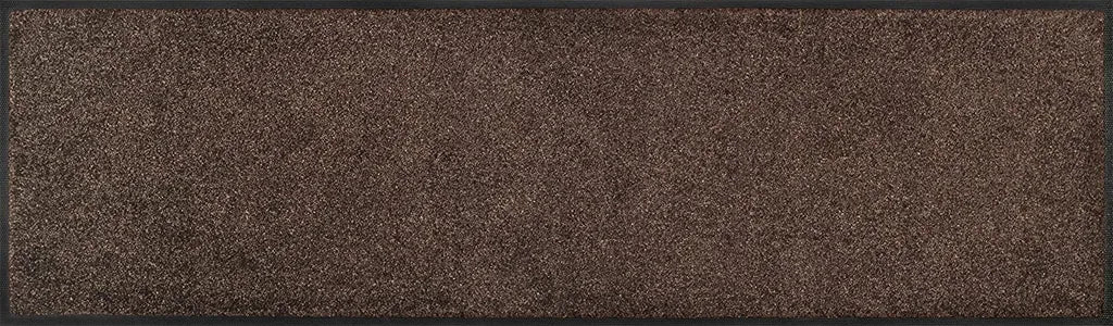  Wunschreich Home Collection Fußmatte Stufenmatte Schuhablage Mit Rand Waschbar 30x100 Braun