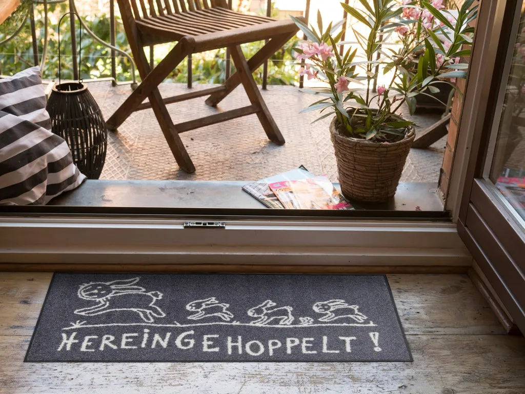  Salonloewe HEREINGEHOPPELT Fußmatte Wohnmatte 30 X 75 Cm