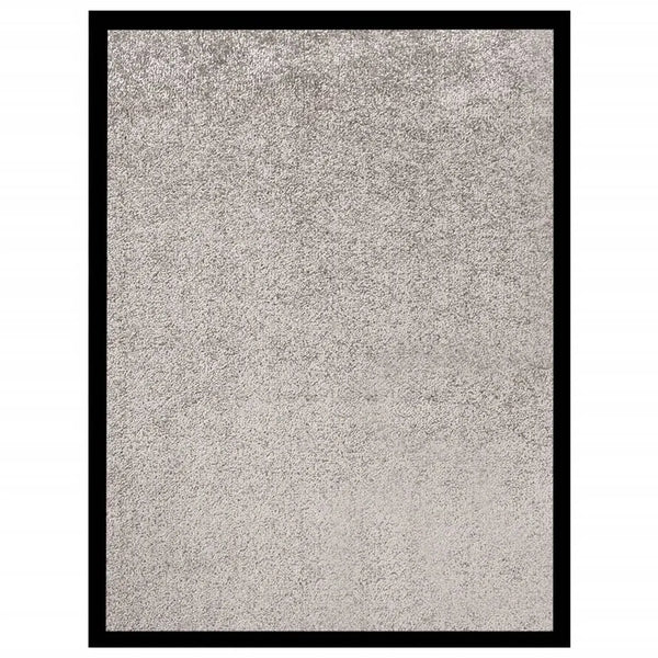  VidaXL Fußmatte Grau 40x60 Cm