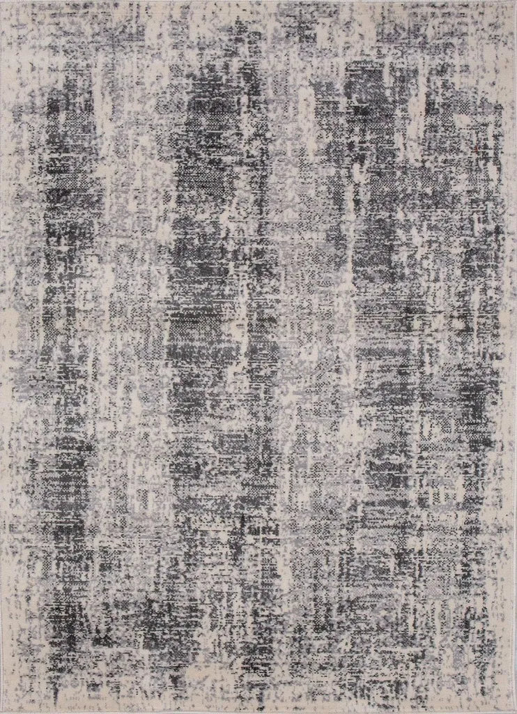  Teppich Beige Grau Creme Abstrakt Vintage Look Wohnzimmer Kurzflor Designer Teppich , Maße:200x280 Cm