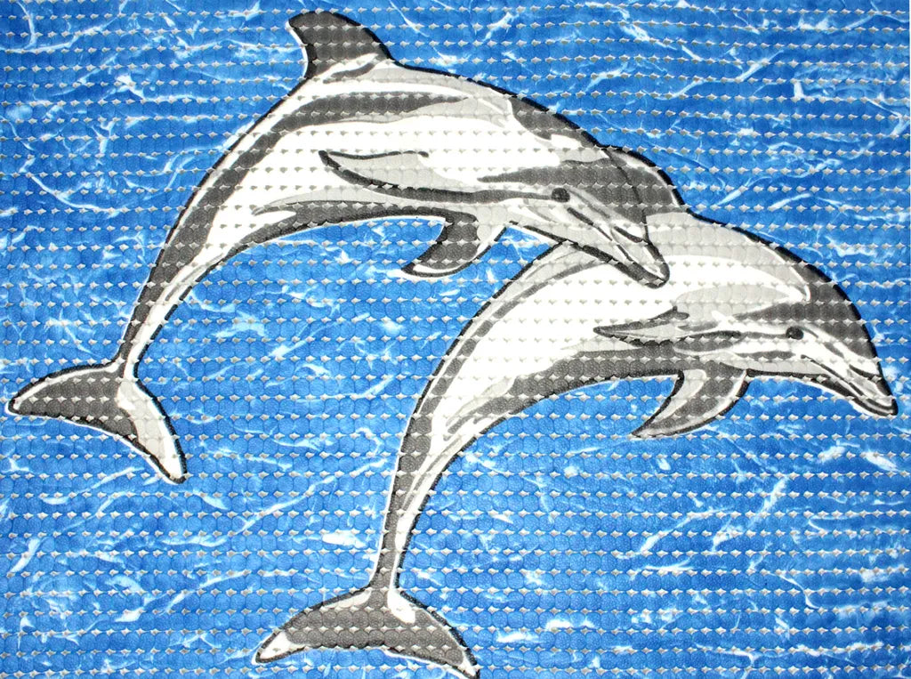  Friedola Badmatte Delfin Ca. 44cm X 80cm Weichschaum Motivmatte