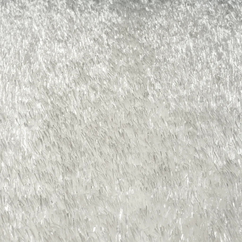  Hochflor Teppich Wohnzimmer Shaggy Super Weich Soft Pastellfarben Einfarbig, Farbe:Weiß, Maße:120x170 Cm
