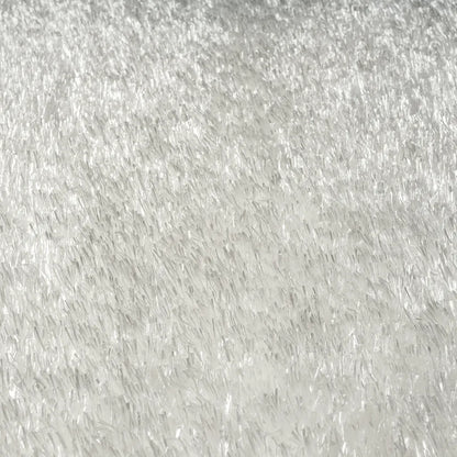  Hochflor Teppich Wohnzimmer Shaggy Super Weich Soft Pastellfarben Einfarbig, Farbe:Weiß, Maße:120x170 Cm