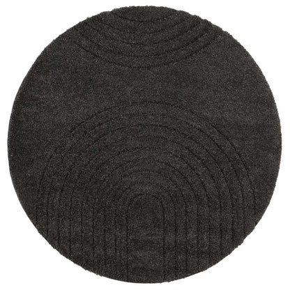  Mint Rugs Teppich Ø 160 Cm Norwalk Fergus Dunkelgrau