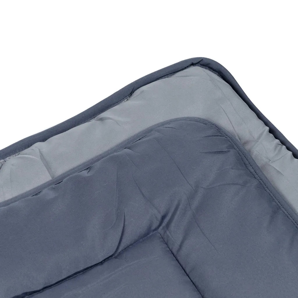  HUDSON Leichte Mikrofaser Bettdecke 200g / M² 140x200cm Stahl & Silber