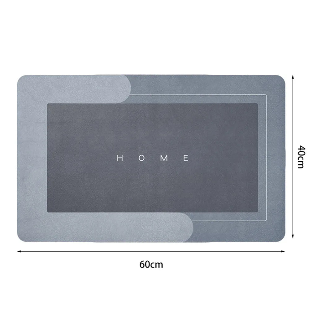  40*60cm Anti-Rutsch Super Absorbierende Bodenmatte Weicher Teppich Rechteckige Matte Für Badezimmer Wohnzimmer