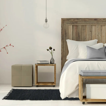  Relaxdays Flickenteppich Aus Leder & Baumwolle