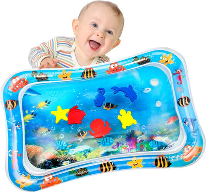  Baby Aufblasbare Wassermatte Für Kinder Kleinkinder Aufblasbare Wasser-Spielmatte Kleinkinder Spielmatte Frühe Entwicklung Perfektes Sensorisches Spielzeug