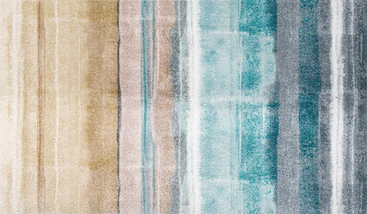  Wash+dry Fußmatte Frerik Randloser Waschbarer Teppich Decor, Größe:70 X 120 Cm