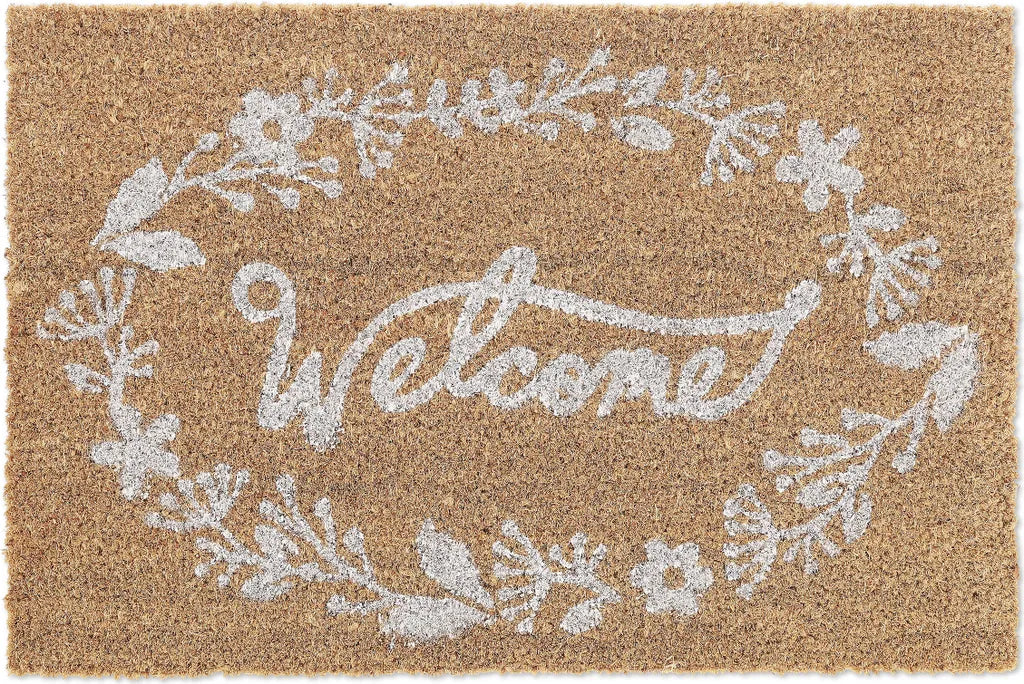  Relaxdays Kokos Fußmatte "Welcome"