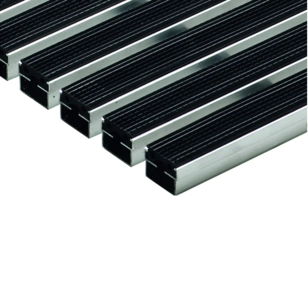  ACO 75x50x2cm Schuhabstreifer Gummimatte ALU Fußmatte Türmatte Sauberlaufmatte Eingangsmatte