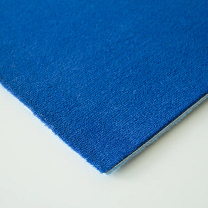  Steffensmeier Velours Teppichboden Verona Meterware | Auslegware Für Kinderzimmer Wohnzimmer Schlafzimmer | Dunkelblau, Größe: 100x200 Cm