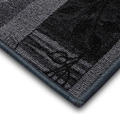  Teppich-Läufer Auf Maß Gekettelt Akzent Grau Breite: 80 Cm, Länge: 200 Cm