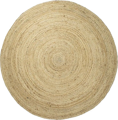  Mrcarpet Jute Teppich Rund Natur 240 Cm