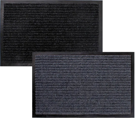  LEX Schmutzfangmatte Ca. 40 X 60 Cm Schwarz Oder Grau, Farbe:Schwarz