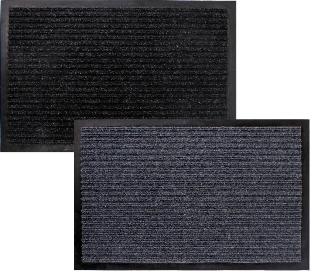  LEX Schmutzfangmatte Ca. 80 X 120 Cm Schwarz Oder Grau, Farbe:Schwarz