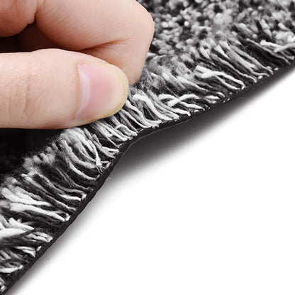  Fussmatte Schmutzfangmatte Fußmatte Mit Gumminoppen 70 X 45 Cm Fußabtreter Waschbar Rutschfeste Innen Außen Türmatte Schmutzfänger Antirutsch Eingangstürmatte Baumwolle Grau Retoo