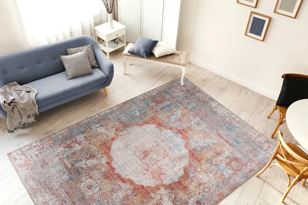  Kayoom - Kurzflor Teppich Faye 125 Multi Grösse: 190cm X 290cm