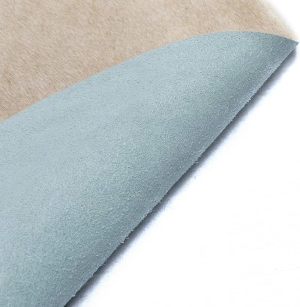  VidaXL Teppich Echtes Kuhfell 150×170 Cm Beige